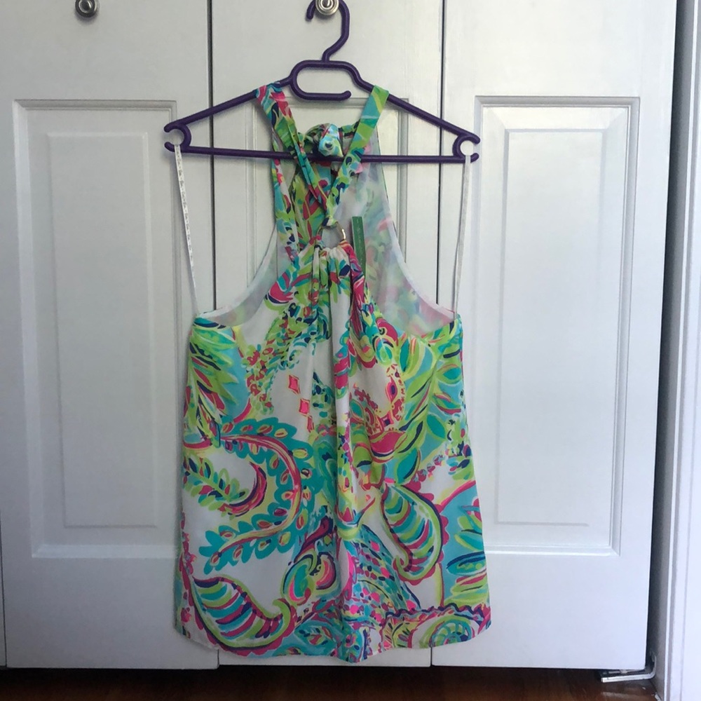 Lilly Pulitzer Cassandra halter top